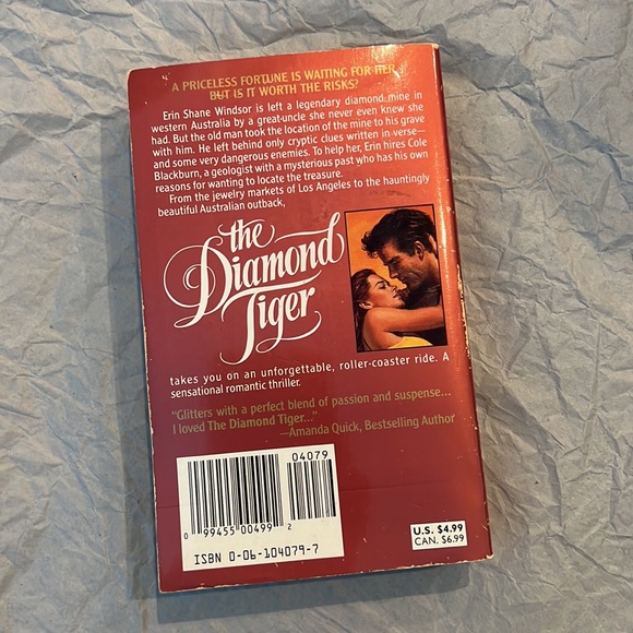 ⭐️5 for $15⭐️The Diamond Tiger by Ann Maxwell | Book - Picture 2 of 2